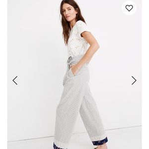 Madewell paperbag patchwork pant size 2
